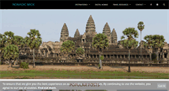 Desktop Screenshot of nomadicmick.com